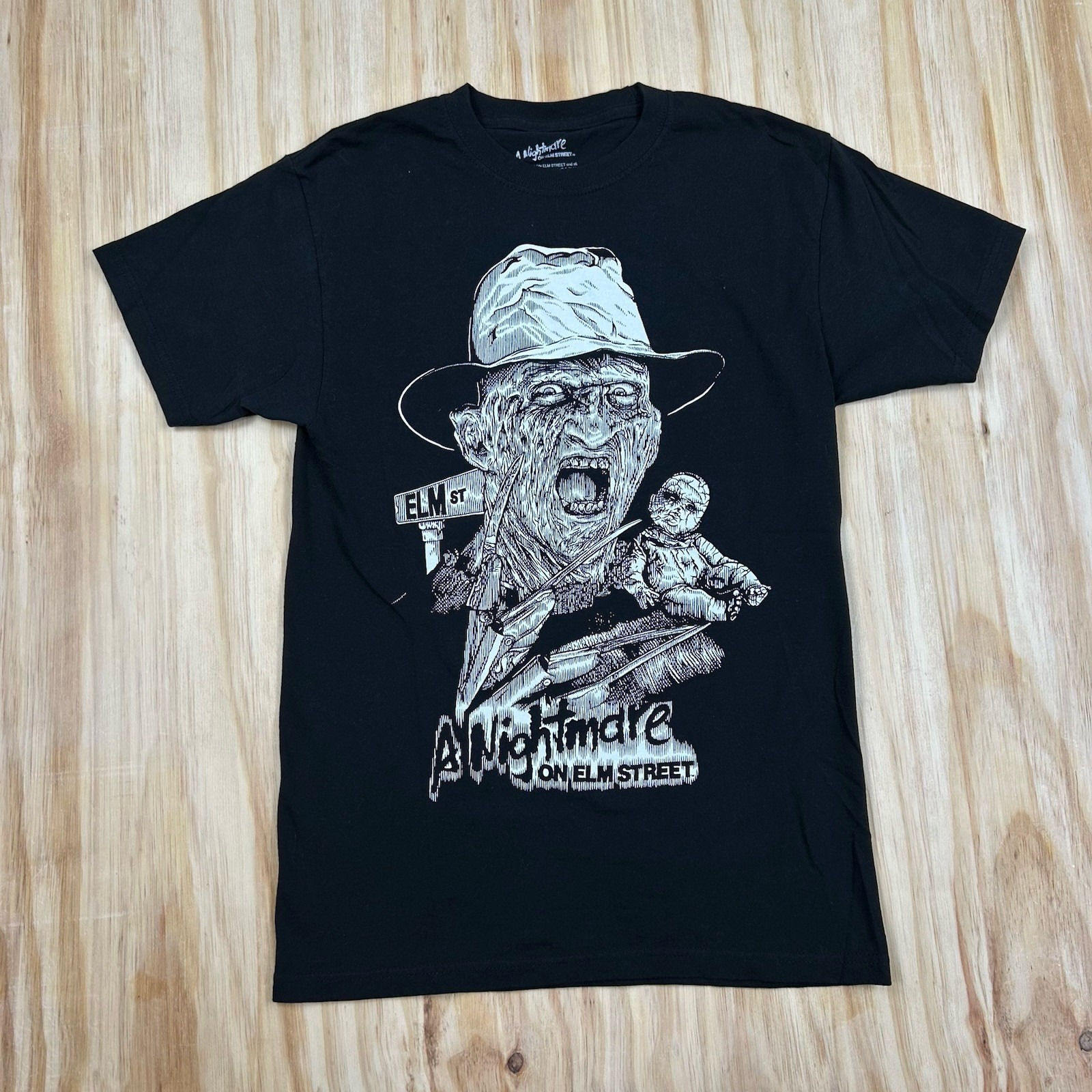 A Nightmare On Elm Street Freddy Krueger T Shirt Mens S Short Sleeve